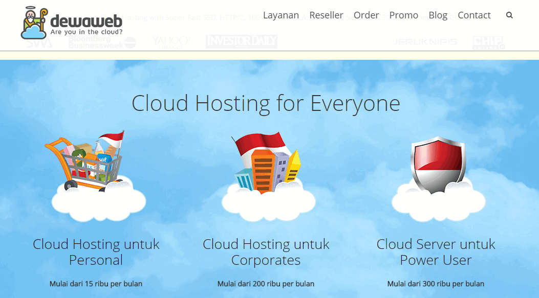 Dewaweb, Web Hosting Cloud Murah Provider Indonesia