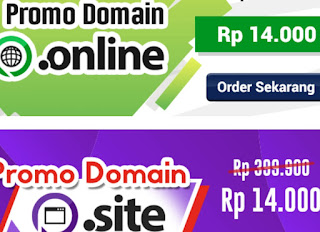 promo domain murah