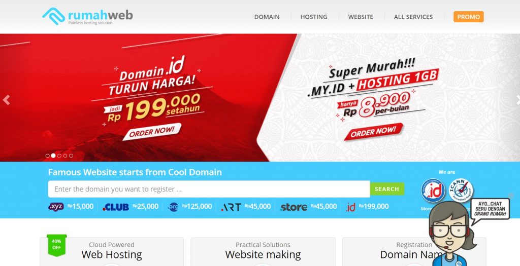 Rumahweb Review Is Cheap Domain Hosting In Indonesia?