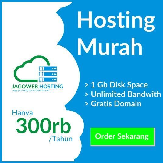 Jasa Web Hosting Murah Server Terpercaya Gratis Domain | Website