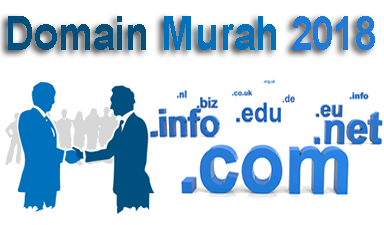 Domain Murah 2018 | TLD .com Full Control | Murah dan Terpercaya